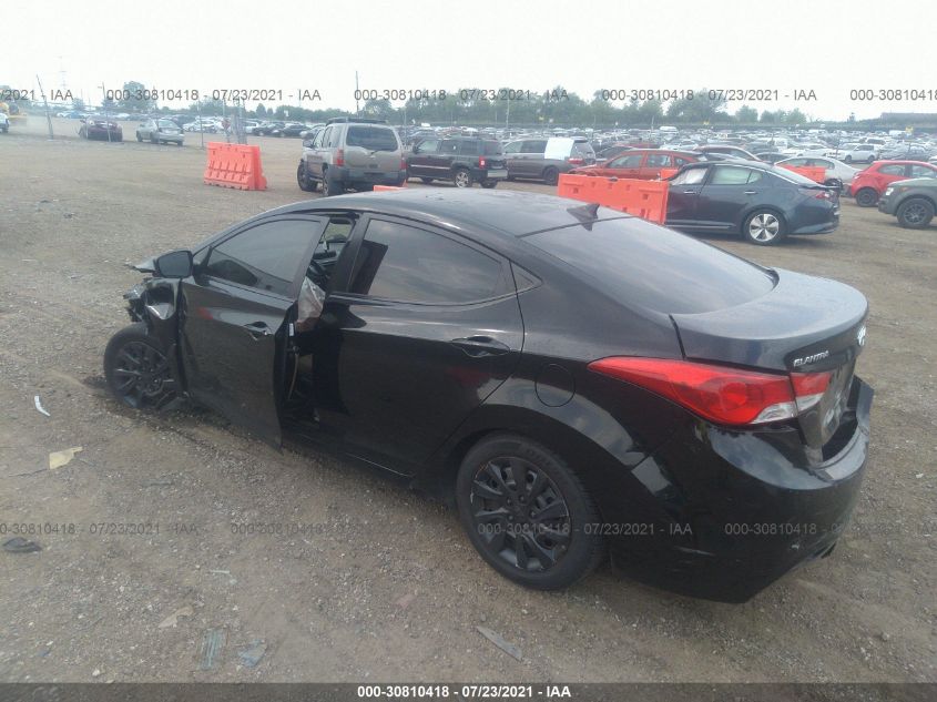 2012 Hyundai Elantra Gls (Ulsan Plant) VIN: KMHDH4AE6CU334263 Lot: 30810418