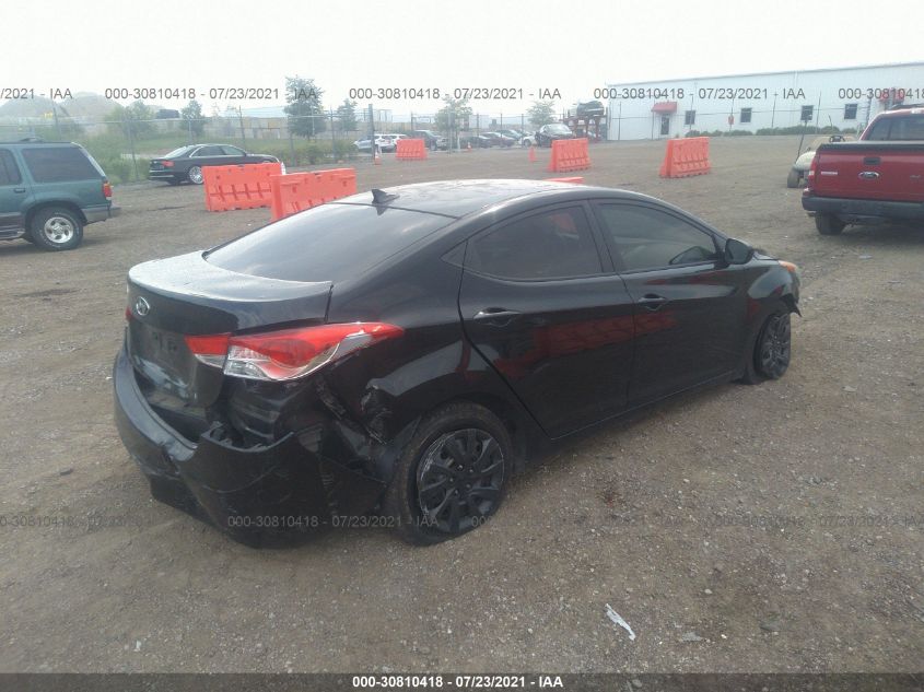 2012 Hyundai Elantra Gls (Ulsan Plant) VIN: KMHDH4AE6CU334263 Lot: 30810418