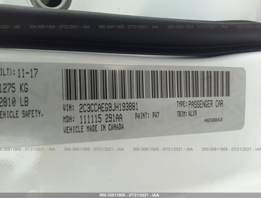 2C3CCAEG9JH193881