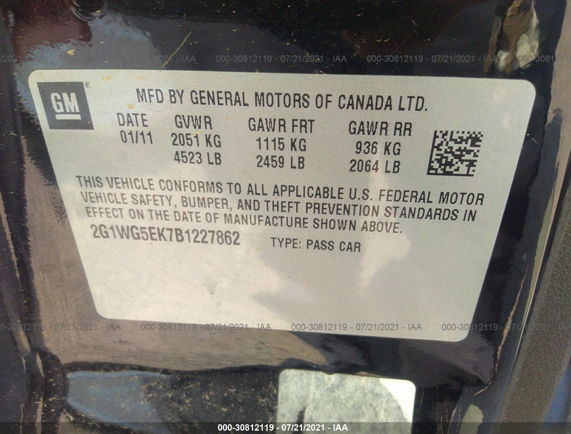 2G1WG5EK7B1227862