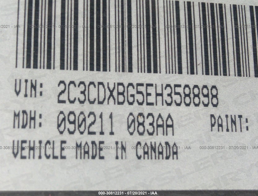 2C3CDXBG5EH358898