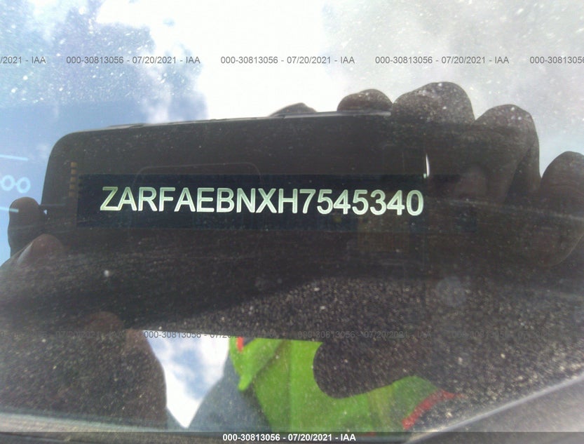 ZARFAEBNXH7545340