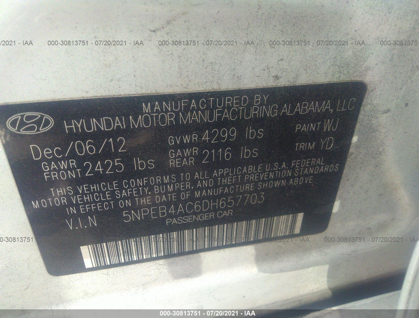 5NPEB4AC6DH657703