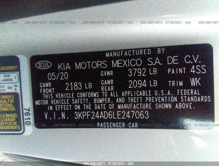 3KPF24AD6LE247063