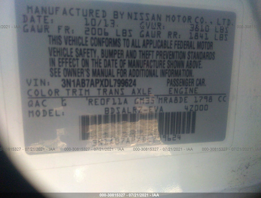 3N1AB7APXDL799624