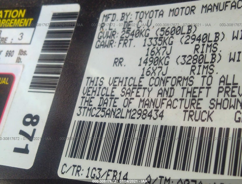 3TMCZ5AN2LM298434