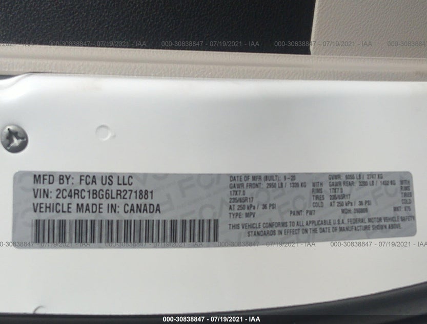 2C4RC1BG6LR271881