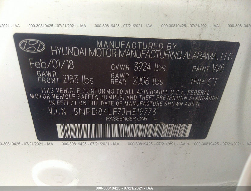 5NPD84LF7JH319773