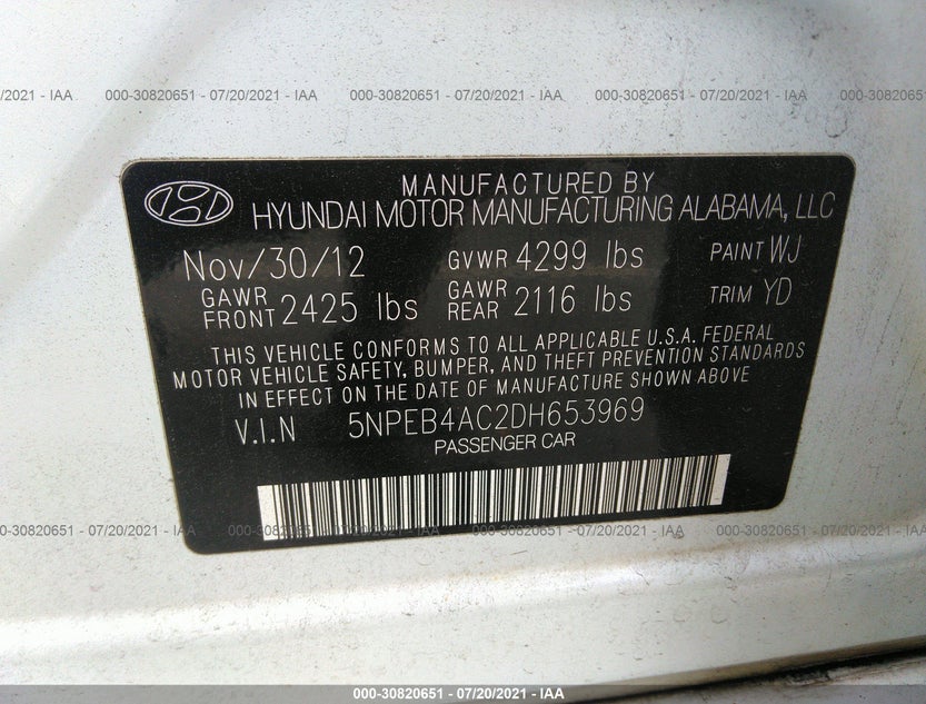 5NPEB4AC2DH653969