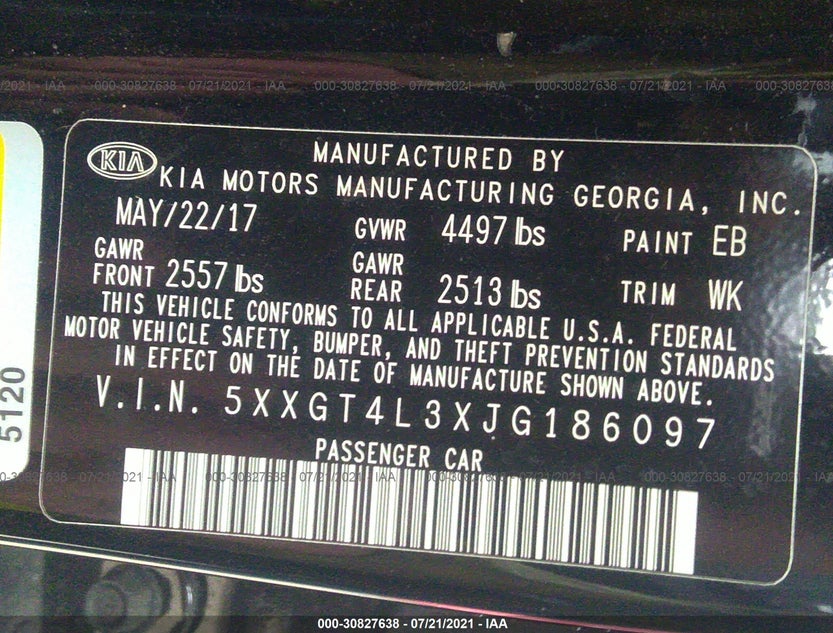 5XXGT4L3XJG186097