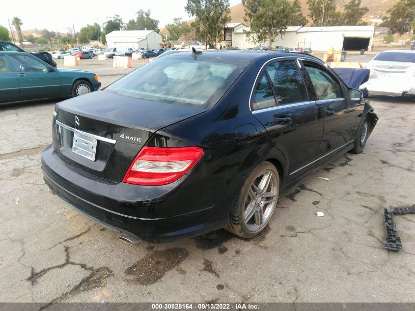 2010 Mercedes-Benz C 300 Sport 4Matic/Luxury 4Matic VIN: WDDGF8BB2AF448187 Lot: 30828164