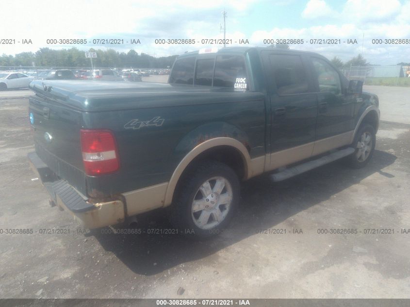 2008 Ford F-150 Xlt/Lariat/Fx4 VIN: 1FTPW14568FA83628 Lot: 30828685