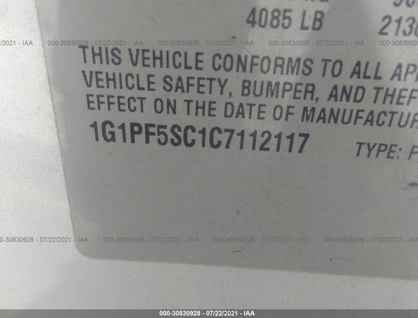 1G1PF5SC1C7112117