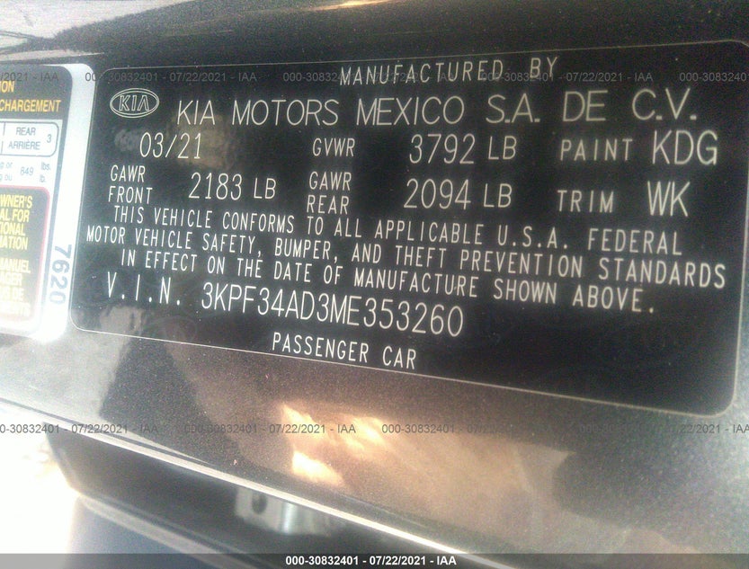 3KPF34AD3ME353260