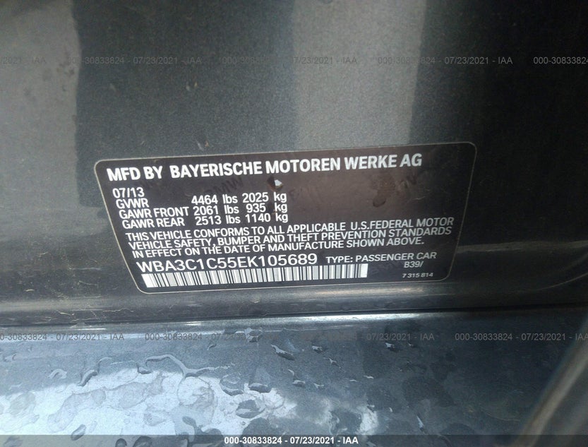 WBA3C1C55EK105689
