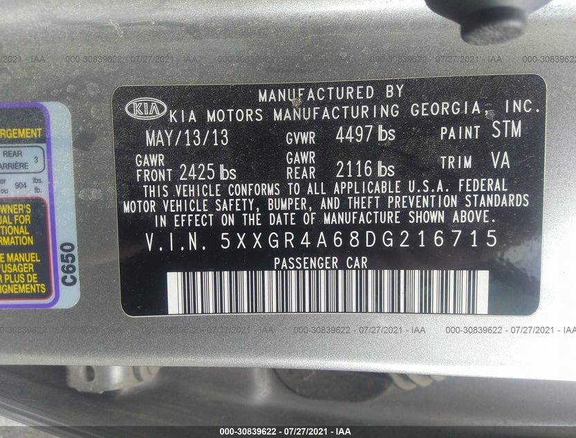 5XXGR4A68DG216715
