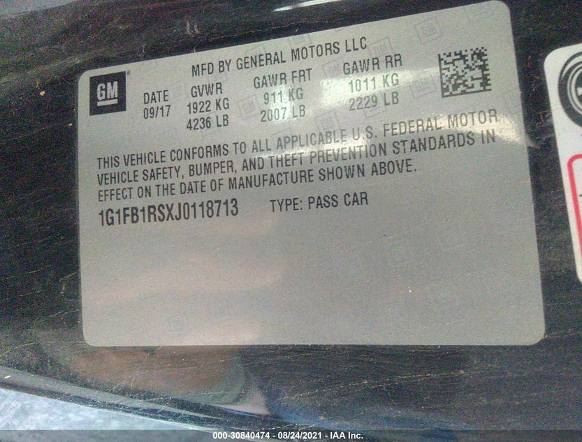 1G1FB1RSXJ0118713