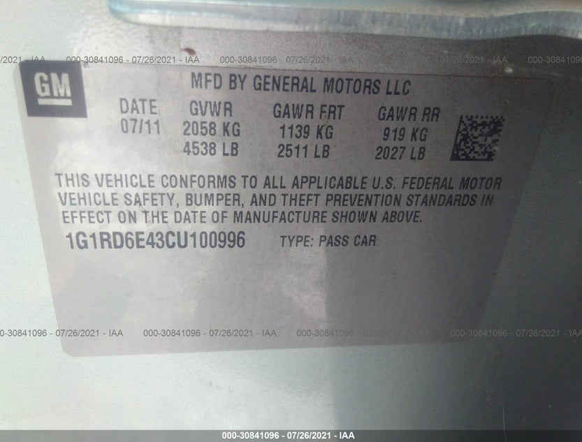 1G1RD6E43CU100996