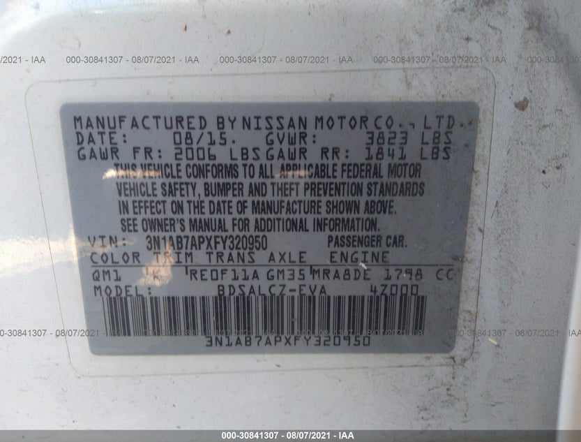 3N1AB7APXFY320950