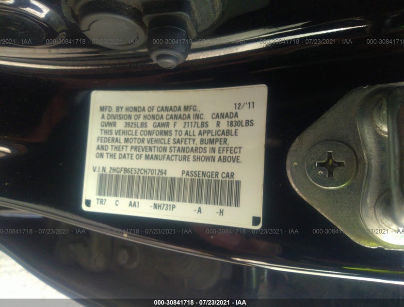 2HGFB6E52CH701264