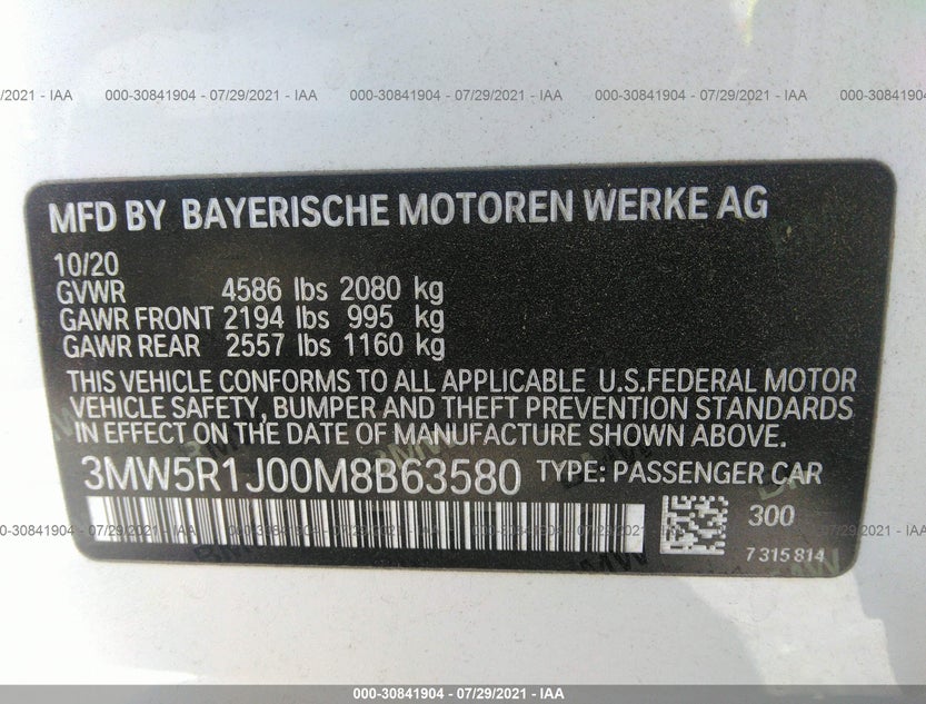 3MW5R1J00M8B63580