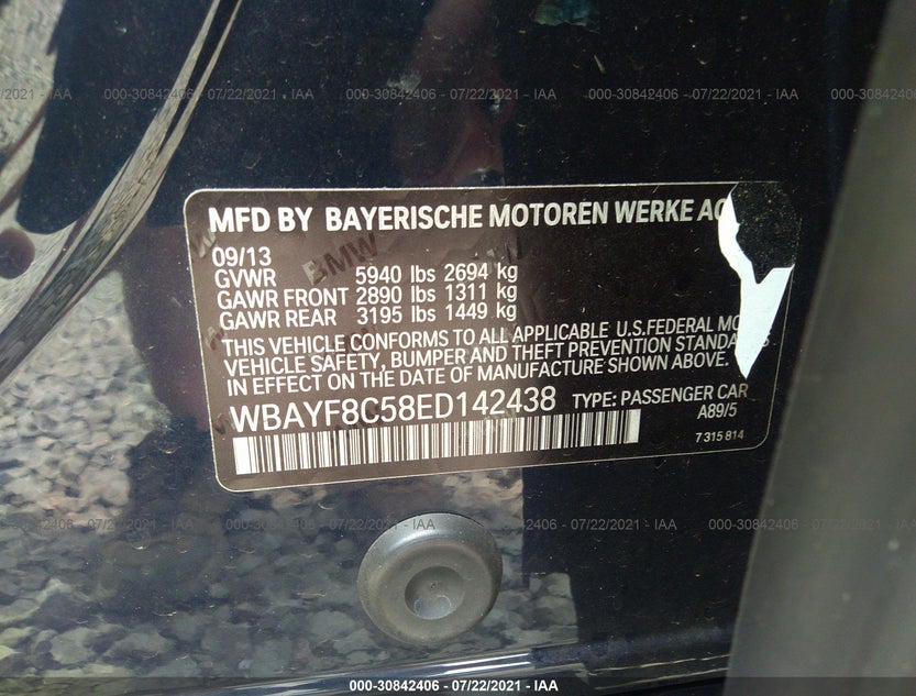 WBAYF8C58ED142438