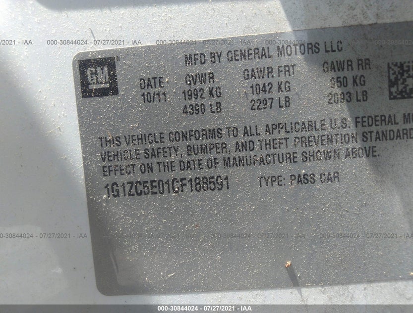1G1ZC5E01CF188591