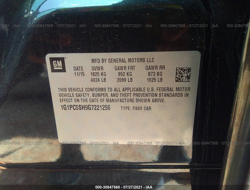 1G1PC5SH9G7221256