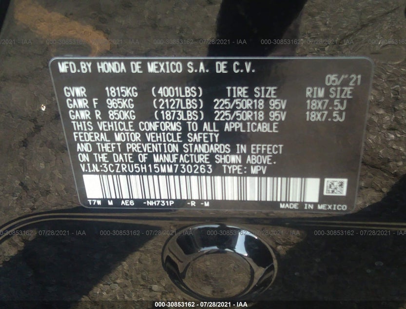 3CZRU5H15MM730263