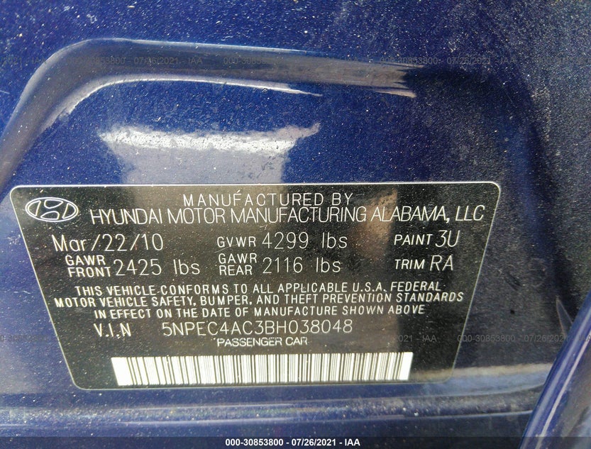 5NPEC4AC3BH038048