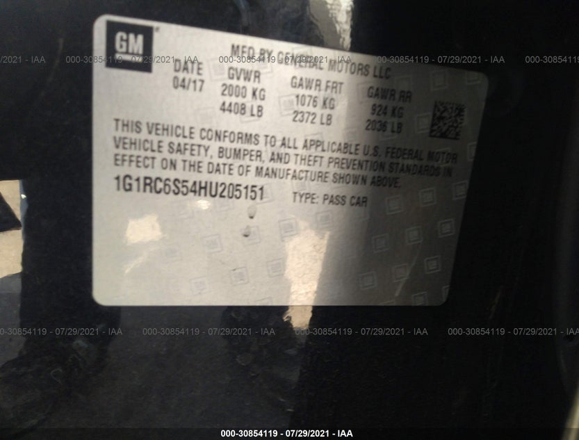 1G1RC6S54HU205151