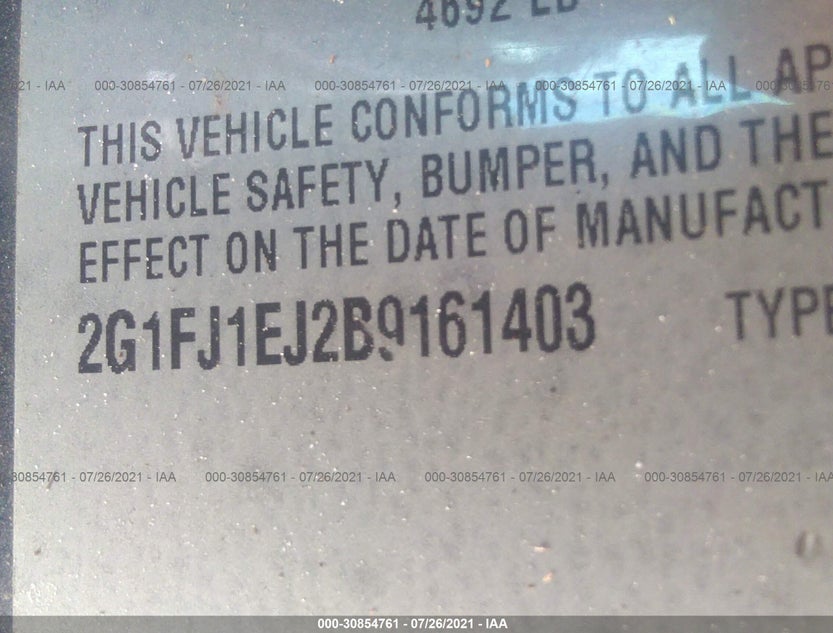 2G1FJ1EJ2B9161403