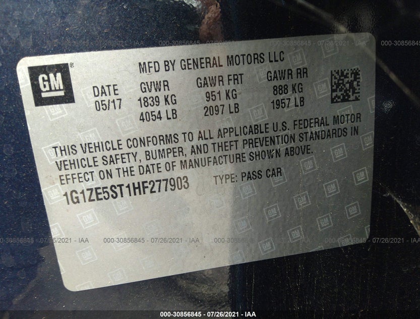 1G1ZE5ST1HF277903