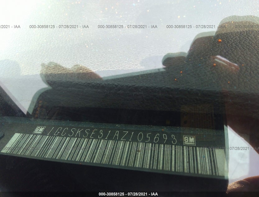 1GCSKSE31AZ105693