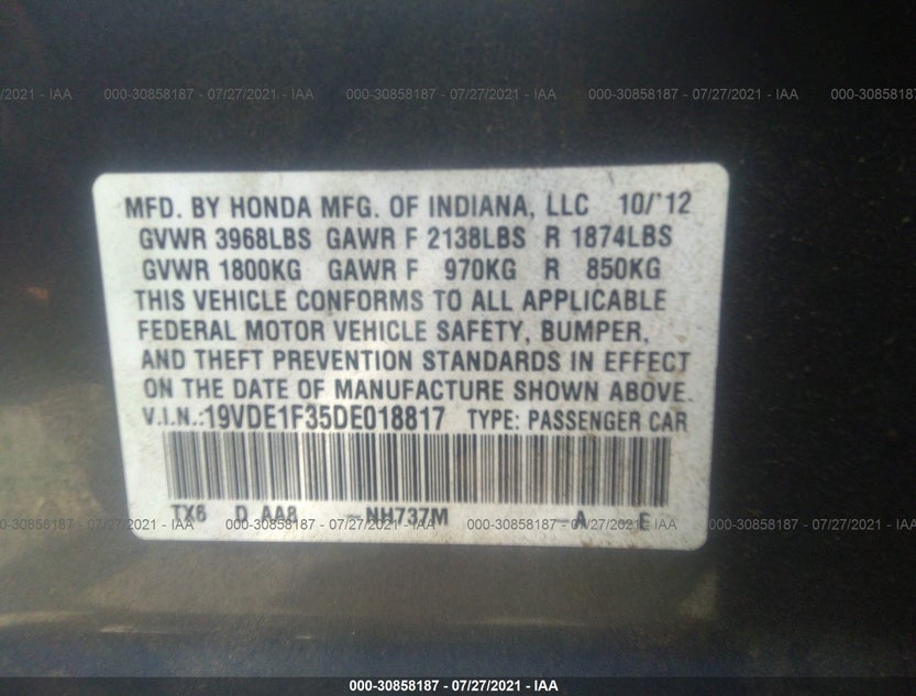 19VDE1F35DE018817
