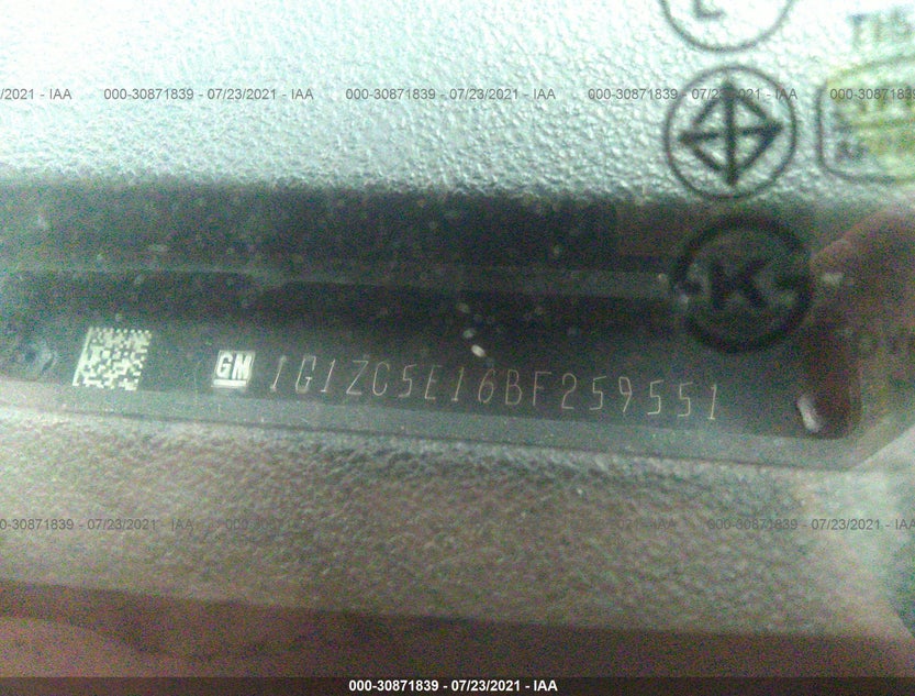 1G1ZC5E16BF259551