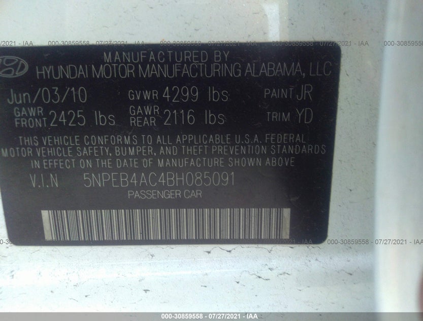 5NPEB4AC4BH085091