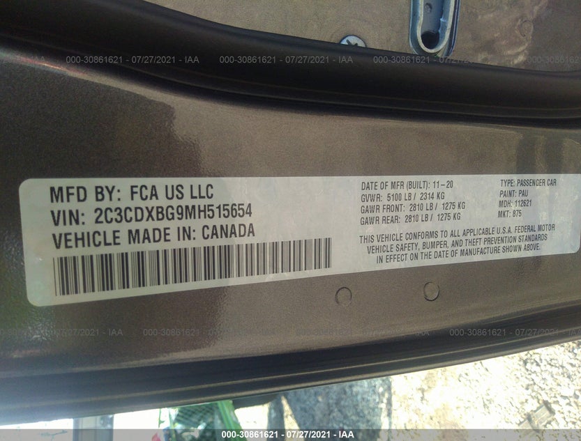 2C3CDXBG9MH515654