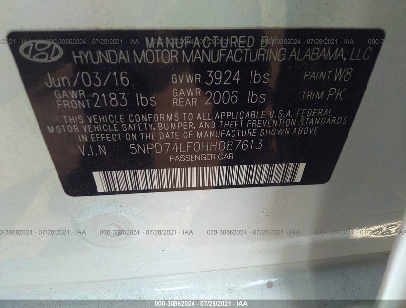 5NPD74LF0HH087613
