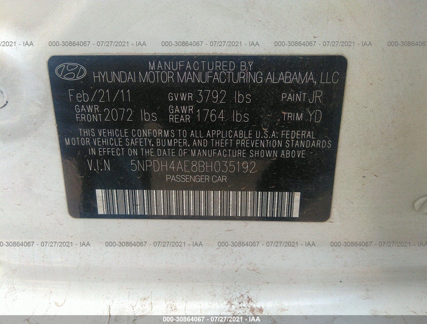 5NPDH4AE8BH035192
