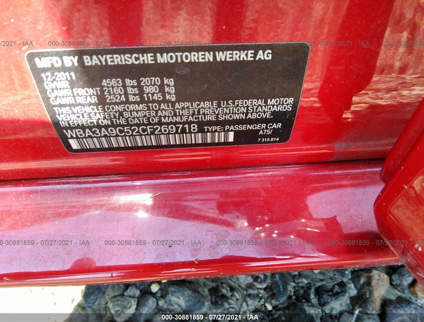 WBA3A9C52CF269718