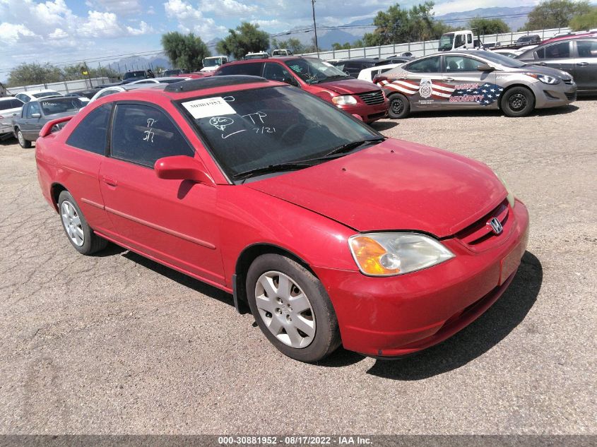 1HGEM22921L064303 2001 Honda Civic Ex