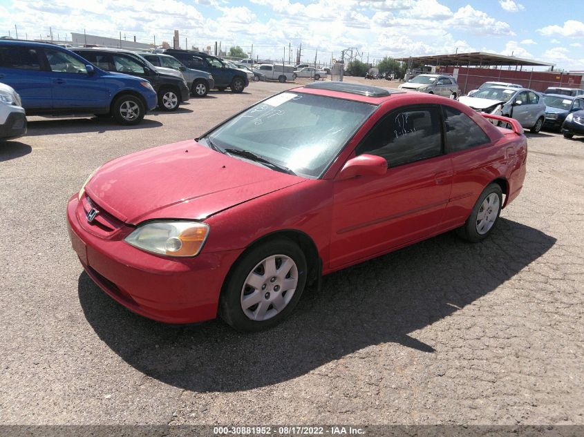 1HGEM22921L064303 2001 Honda Civic Ex