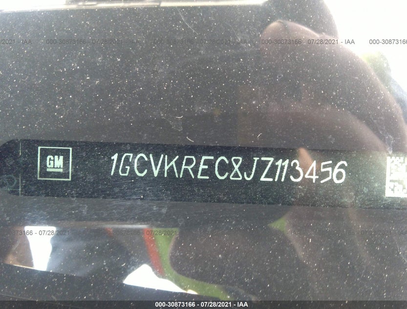 1GCVKREC8JZ113456