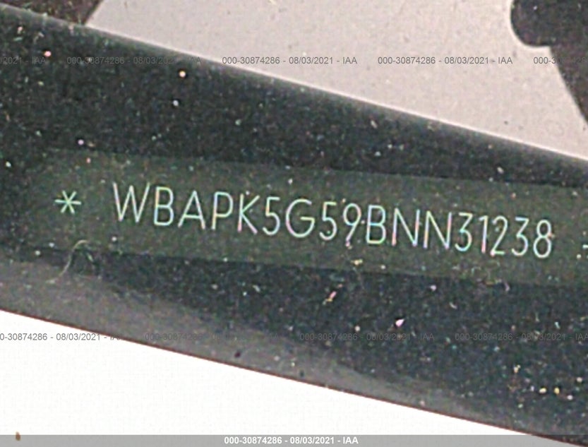 WBAPK5G59BNN31238