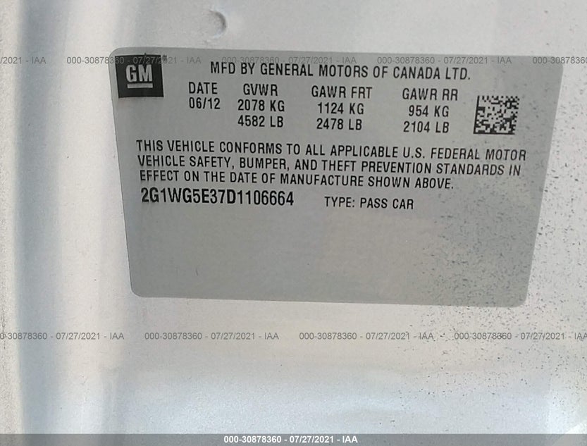 2G1WG5EK7B1106426