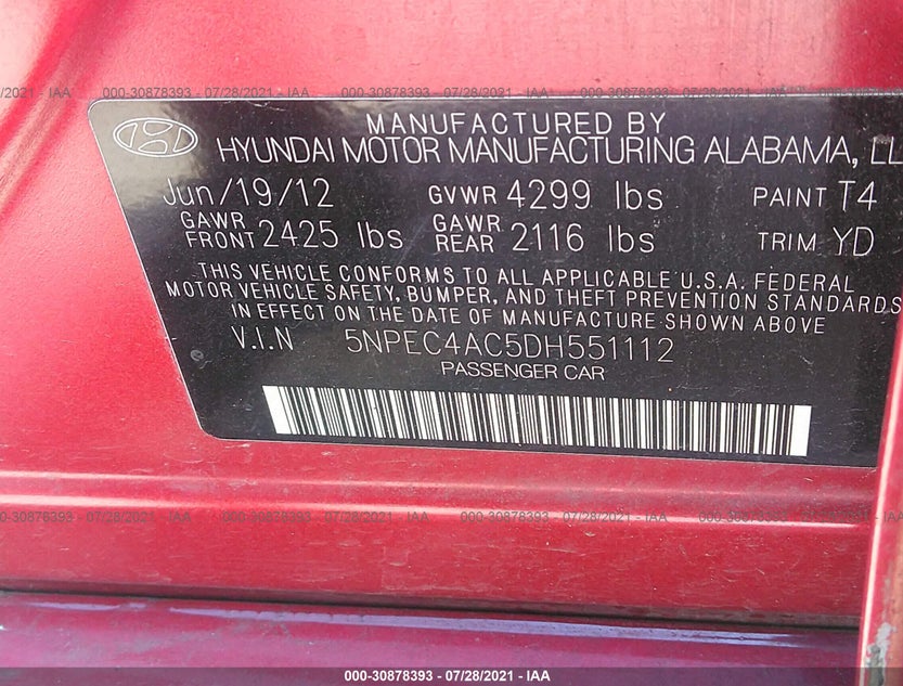 5NPEC4AC5DH551112