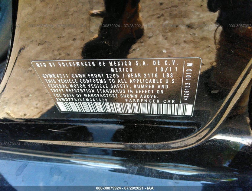 3VWDP7AJXCM341529