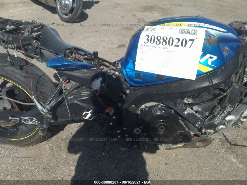 2015 Suzuki Gsx-R750 VIN: JS1GR7MAXF2100579 Lot: 30880207