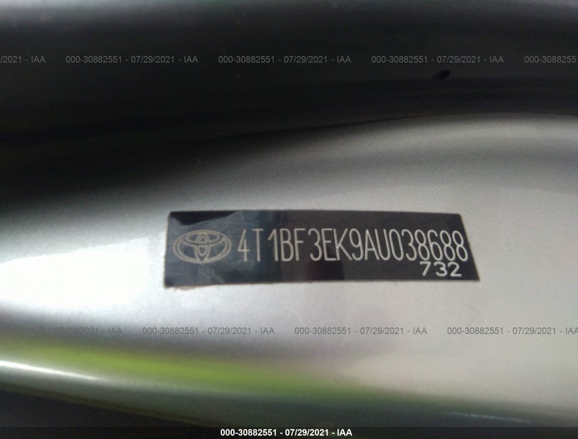 4T1BF3EK9AU038688